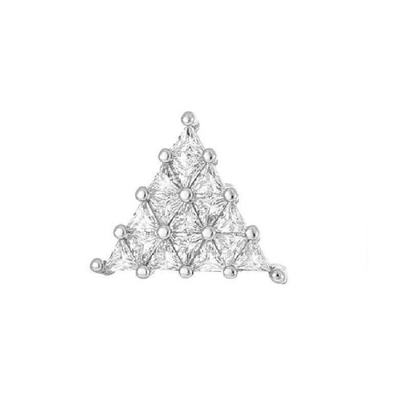 Triangle Diamond Studs