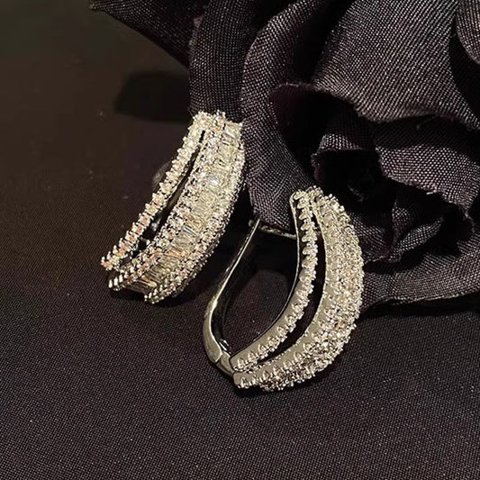 White Gold Diamond Earrings