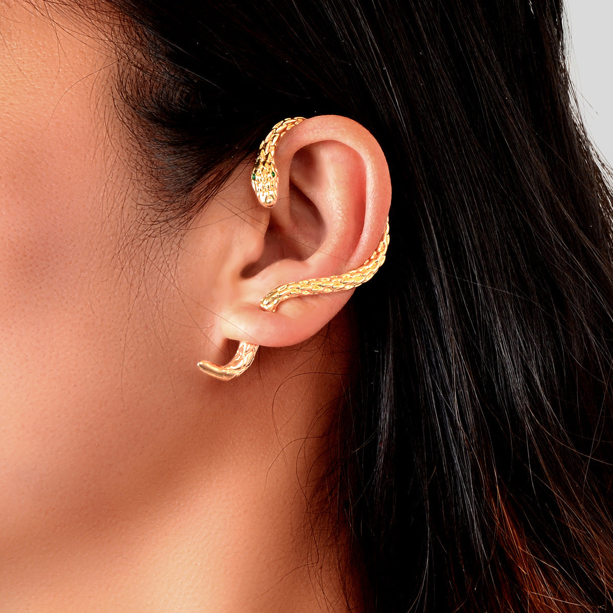 Snake earring