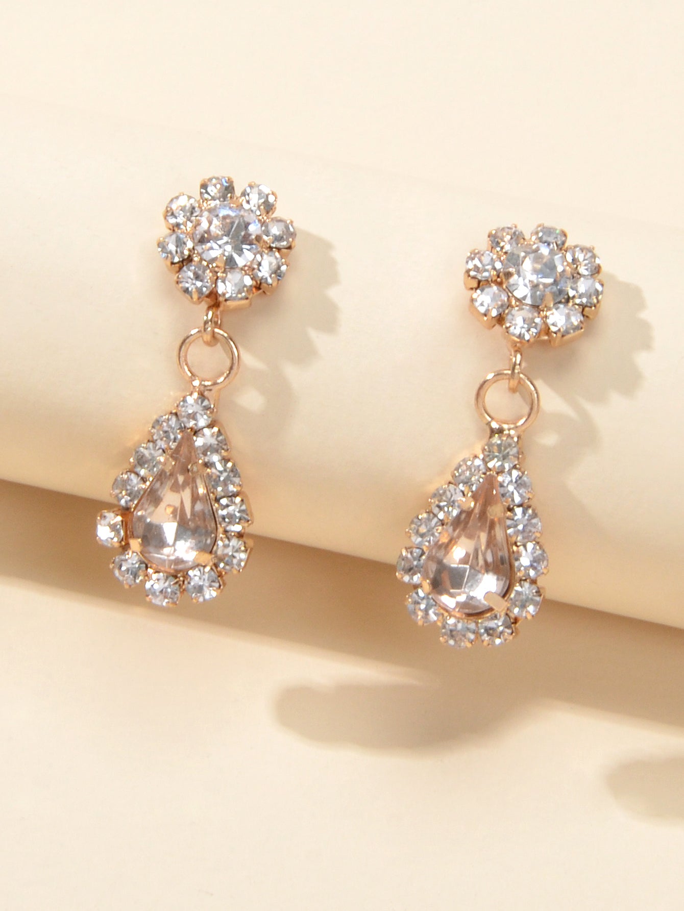 Crystal Waterdrop Earrings