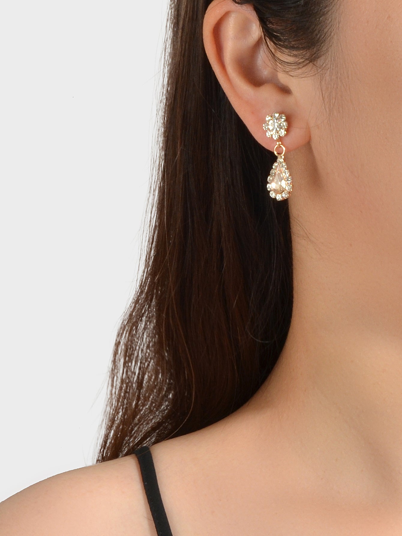 Crystal Waterdrop Earrings