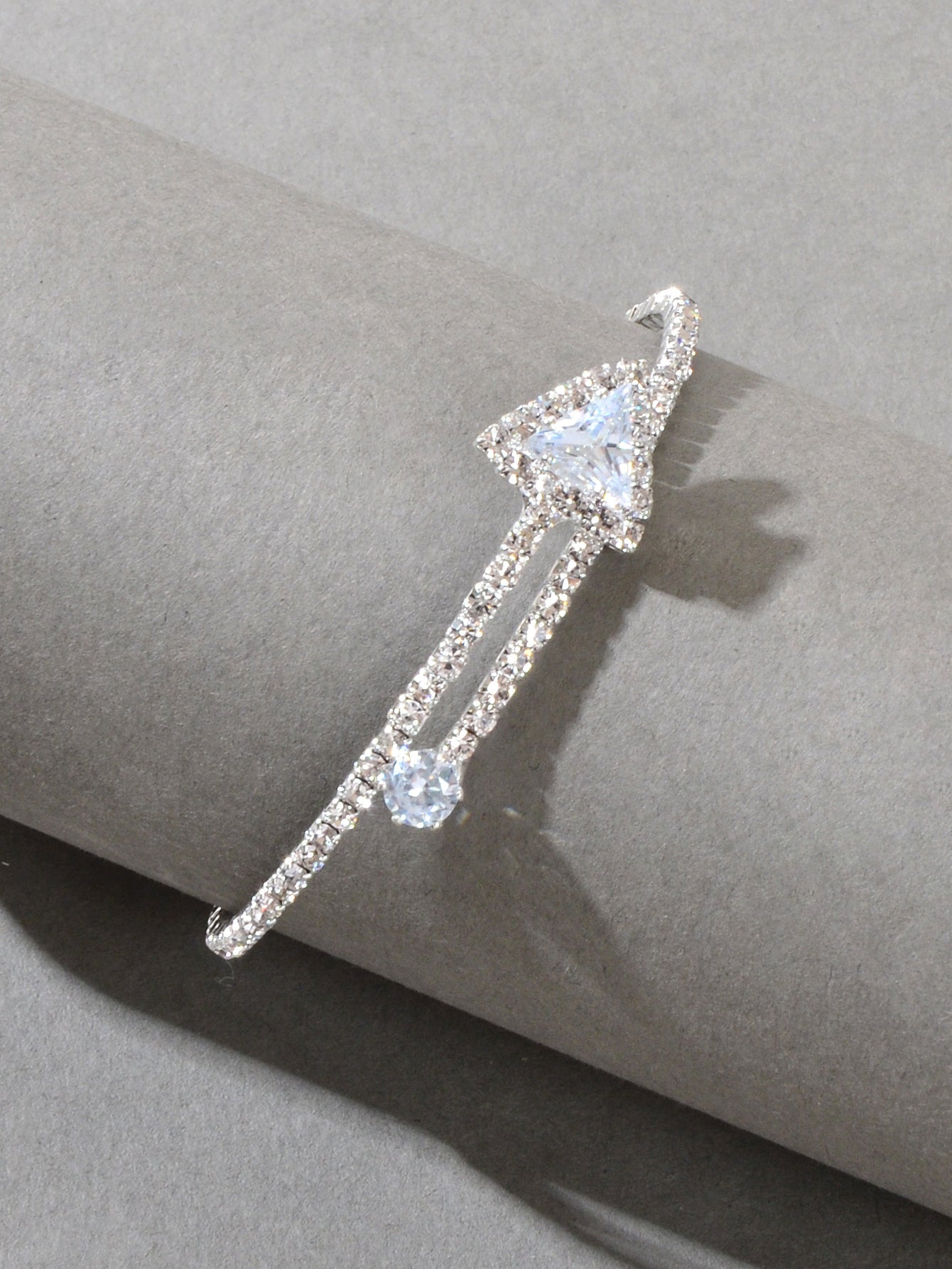 Rhinestone Arrow Bracelet