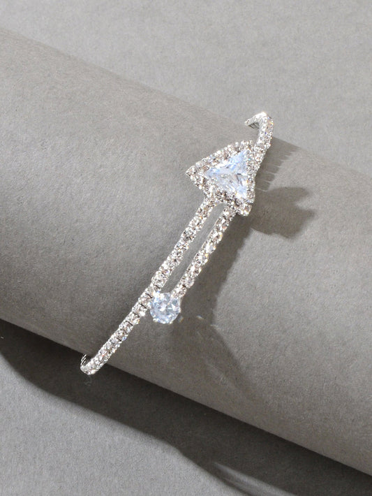 Rhinestone Arrow Bracelet