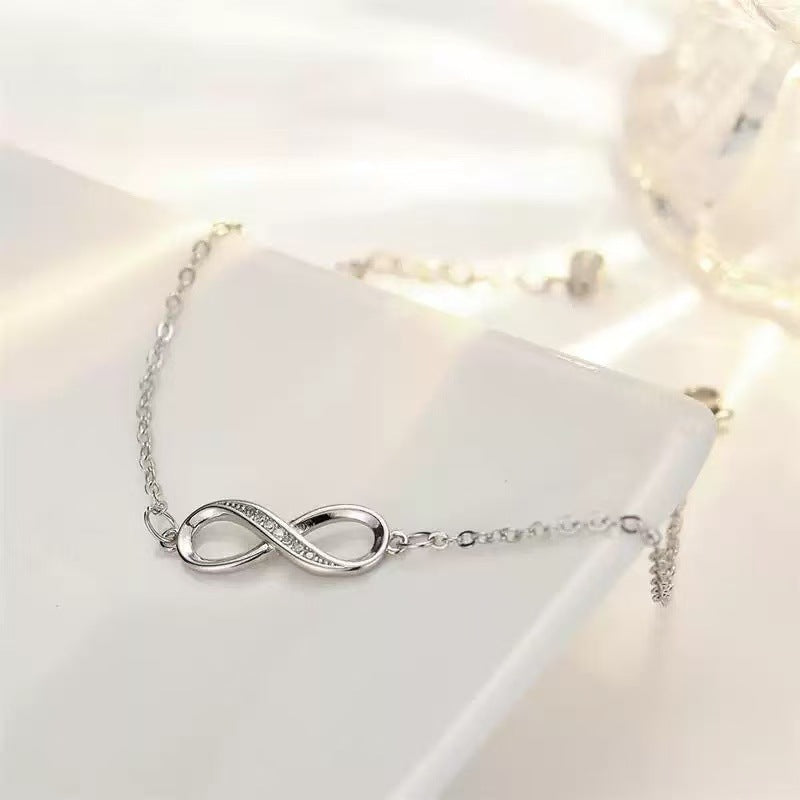 Mobius Strip Diamond Bracelet