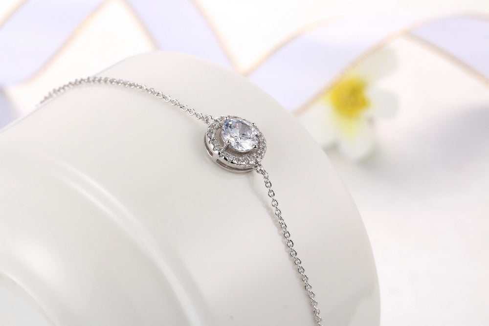 Crystal Zircon bracelet