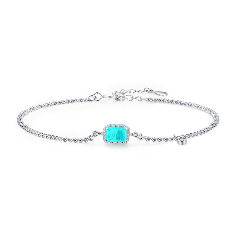 Bluestone Chain Bracelet