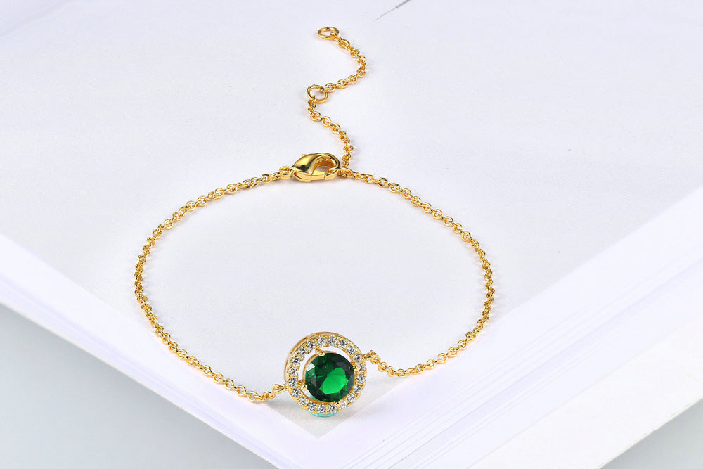 Crystal Zircon bracelet