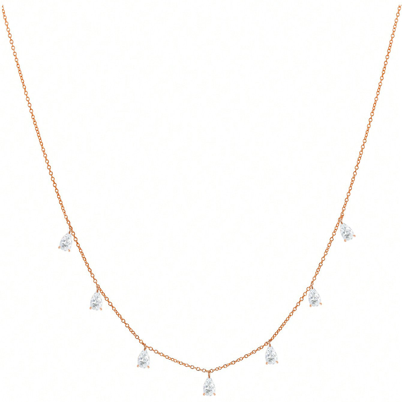 Artificial Zircon Necklace