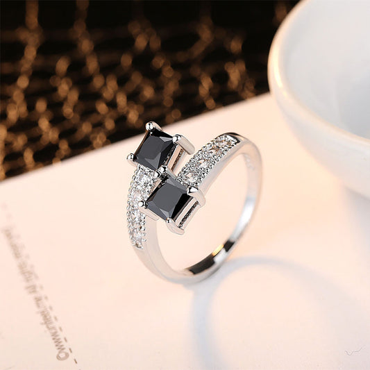 Retro Zircon Ring