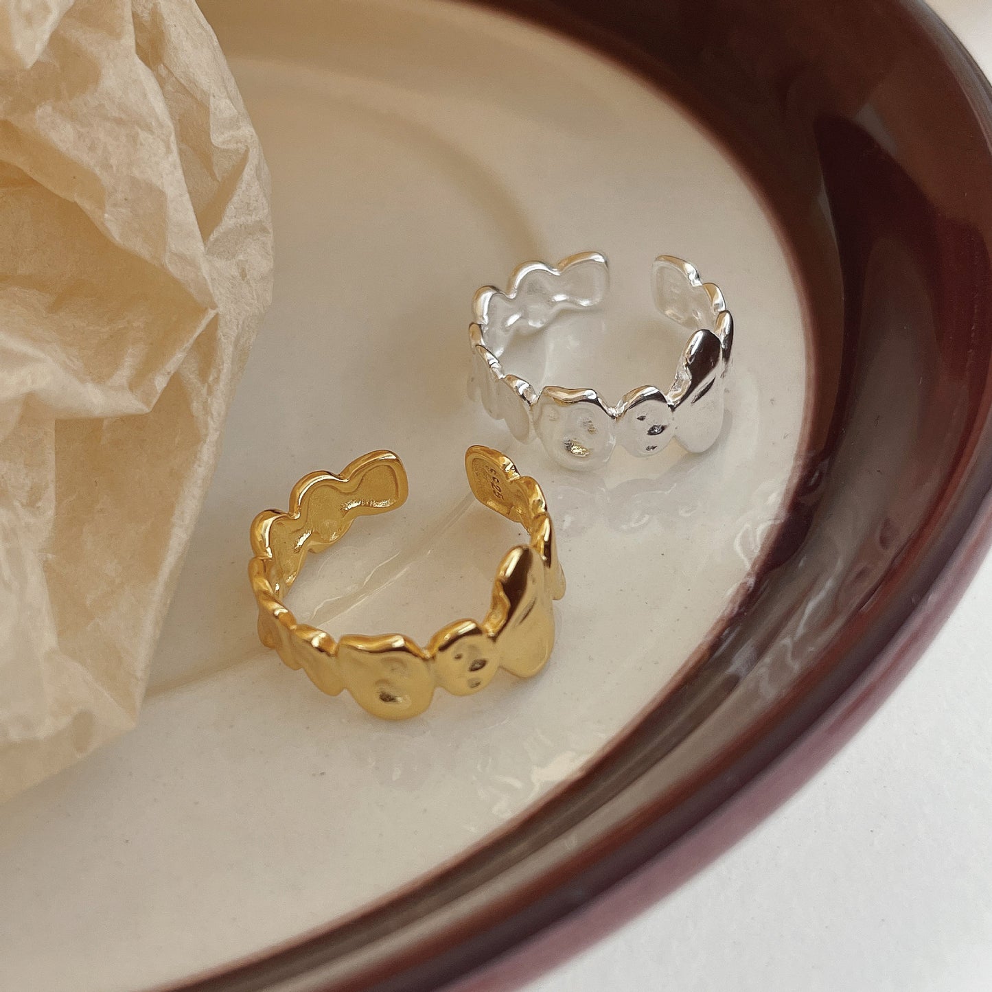 Irregular Shaped Loose Ring