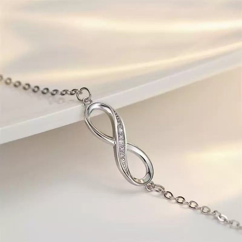 Mobius Strip Diamond Bracelet